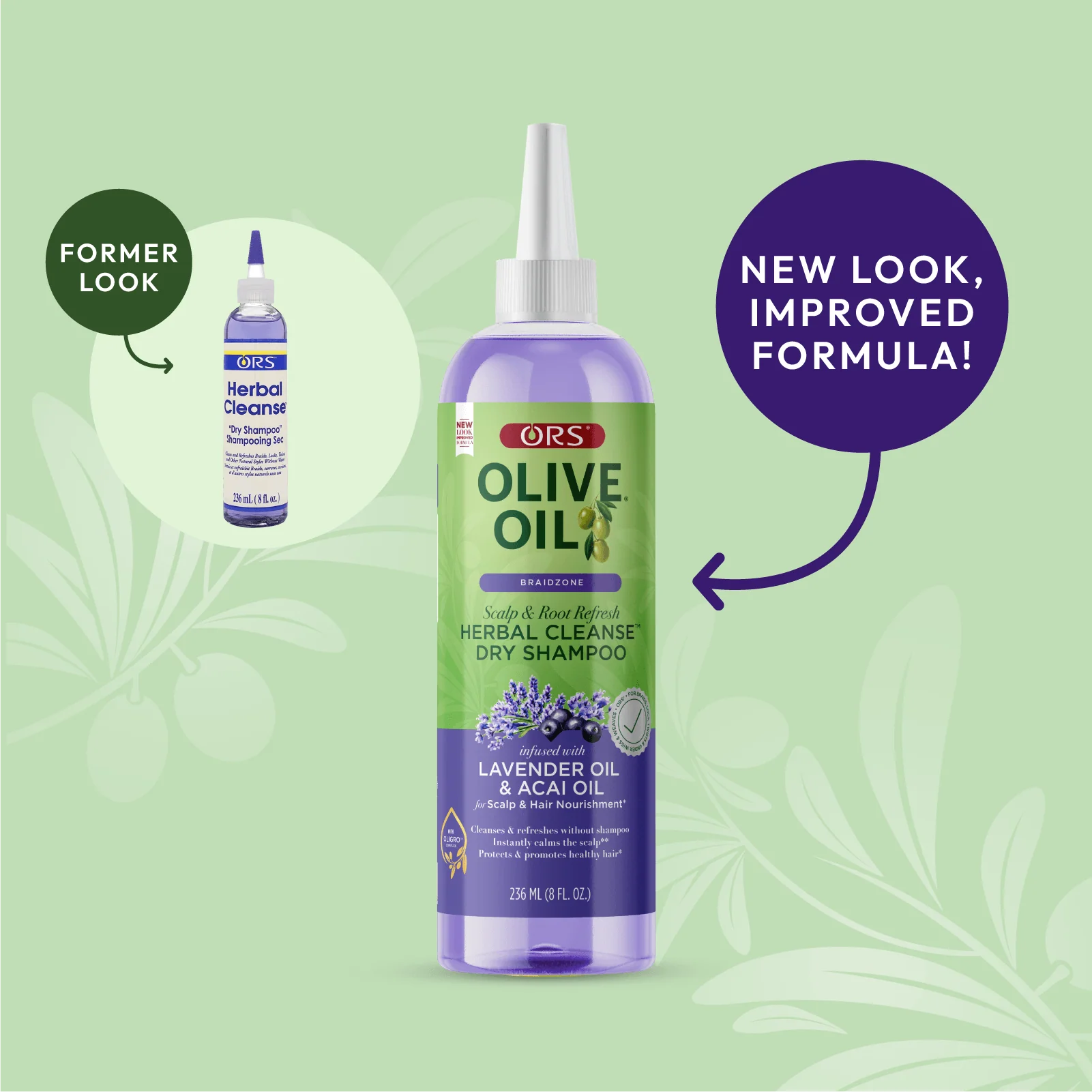 ORS Natural Hair Herbal Cleanse 8.5oz - Image 3
