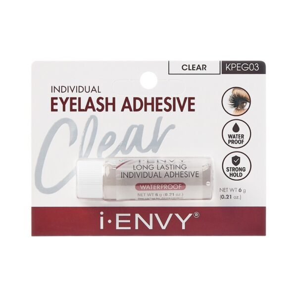 i ENVY by KISS Individual Eyelash Adhesive Glue KPEG03-Clear