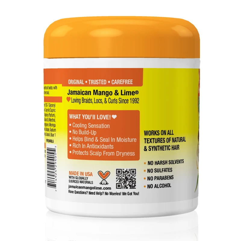 Jamaican Mango & Lime COOL SCALP BRAID, TWIST & LOC GEL 6oz, 16oz - Image 3