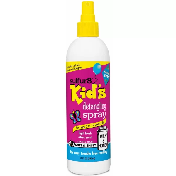 Sulfur8 Kids Detangling Spray 12oz