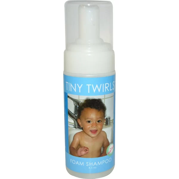 Kinky-Curly Tiny Twirls Foam Shampoo 4.5oz