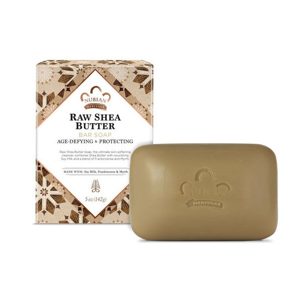 NUBIAN RAW SHEA BUTTER SOAP 5oz