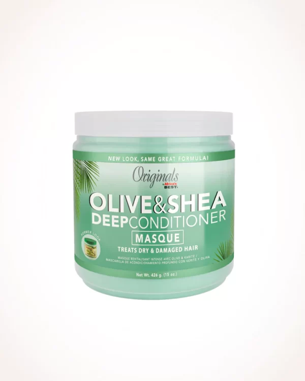 Organics by Africa's OLIVE & SHEA DEEP CONDITIONER MASQUE 15oz