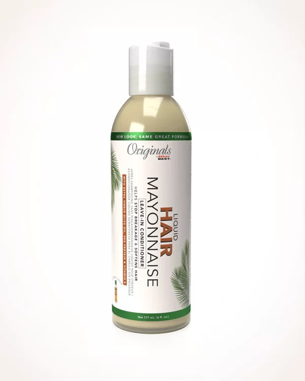 Organics by Africa's BEST LIQUID HAIR MAYONNAISE LEAVE-IN CONDITIONER 6oz