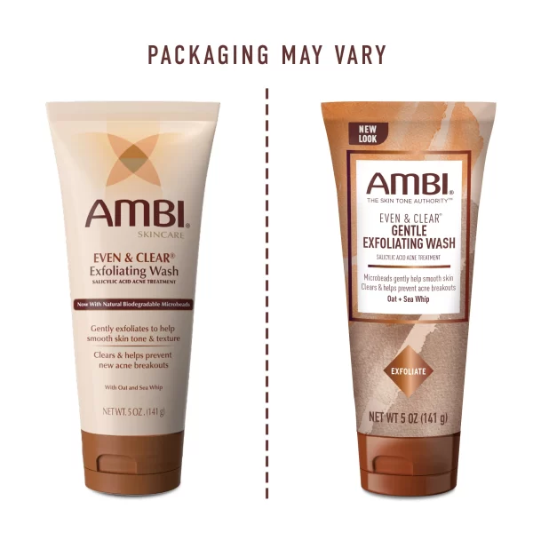 AMBI® Even & Clear® Gentle Exfoliating Wash 5oz - Image 2