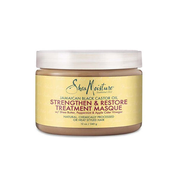 Shea Moisture - JAMAICAN BLACK CASTOR OIL STRENGTHEN & RESTORE TREATMENT MASQUE 12oz