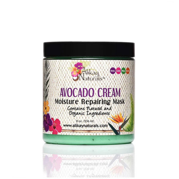 Alikay Naturals AVOCADO CREAM Moisture Repairing Hair Mask 8oz