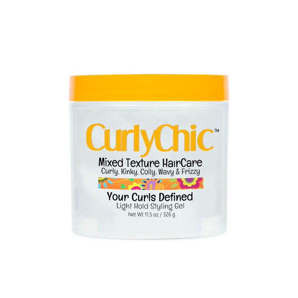 CurlyChic Light Hold Styling Your Curls Defined Gel 11.5oz