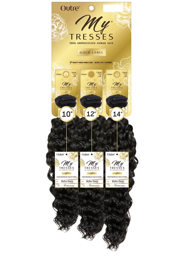 Outre Mytresses Gold Label Unprocessed Human Hair - BOHO DEEP - Image 3