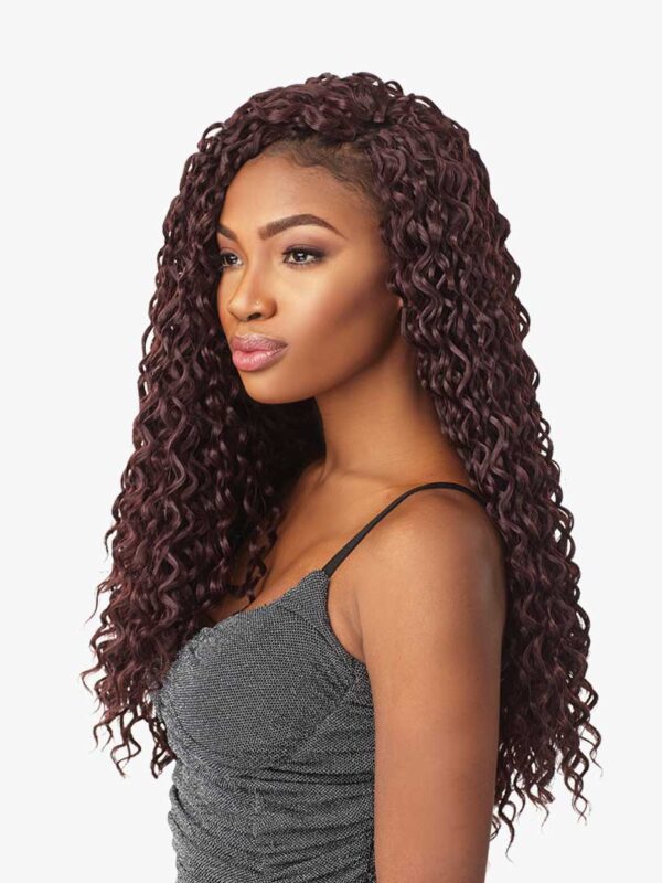 SENSATIONNEL LULUTRESS CROCHET BRAID 18" - DISCO CURL - Image 5