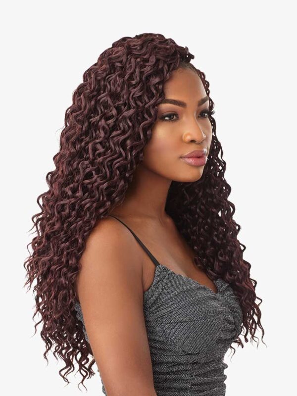 SENSATIONNEL LULUTRESS CROCHET BRAID 18" - DISCO CURL - Image 3