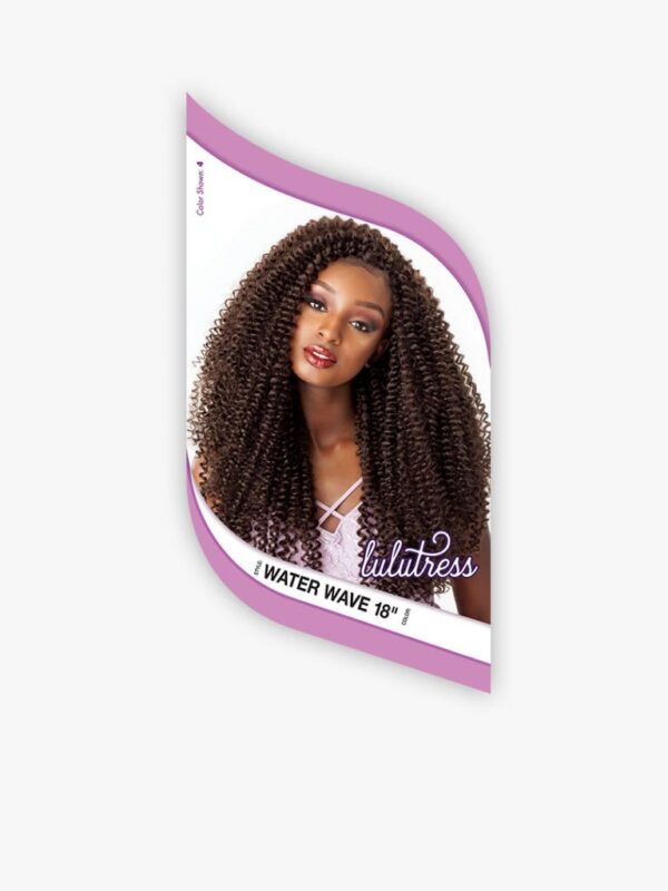 SENSATIONNEL LULUTRESS CROCHET BRAID 18" - WATER WAVE - Image 3