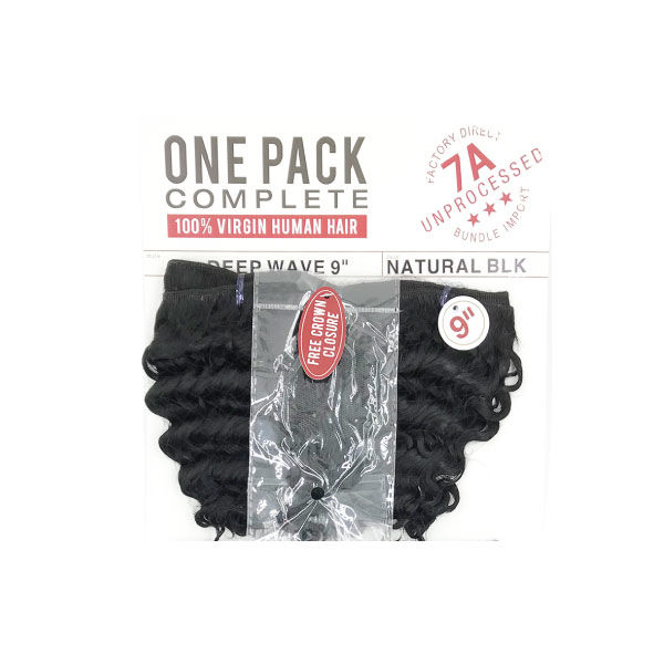 SENSATIONNEL BARE&NATURAL 7A ONE PACK COMPLETE (3PCS)-DEEP WAVE 9" - Image 2