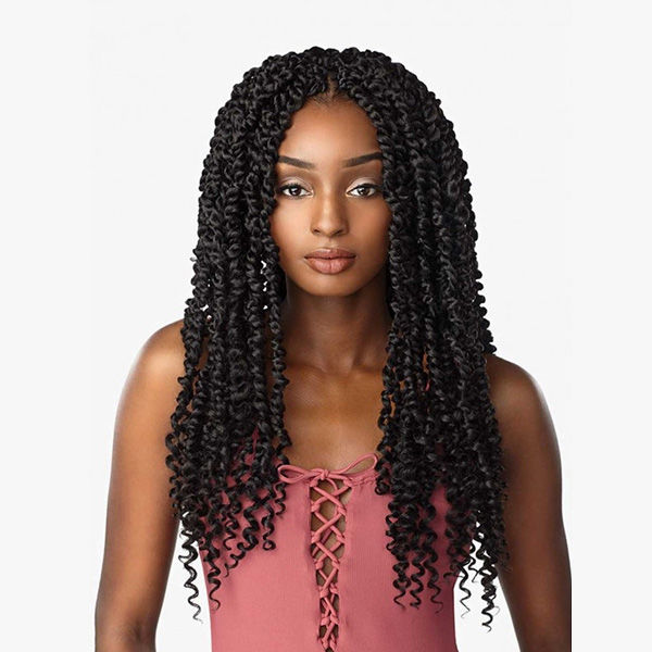 SENSATIONNEL LULUTRESS CROCHET BRAID PASSION TWIST 18"