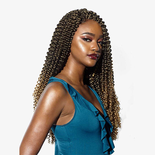 Sensationnel African collection 3X Ruwa Pre-Stretched Braids - WATER WAVE 18"