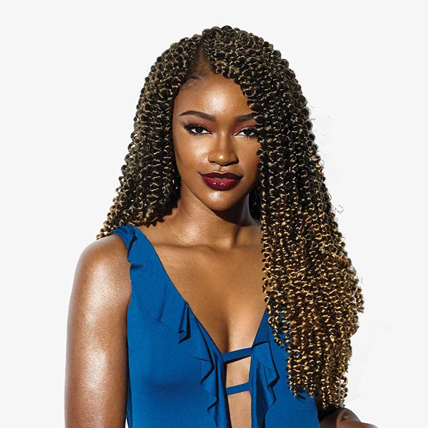 Sensationnel African collection 3X Ruwa Pre-Stretched Braids - WATER WAVE 18" - Image 2