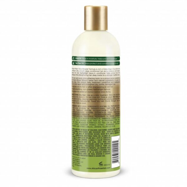 African Pride Olive Miracle Leave-in Conditioner 12oz - Image 7