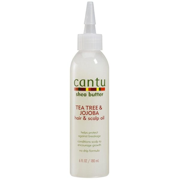 Cantu Shea Butter TEA TREE& JOJOBA hair& scalp oil