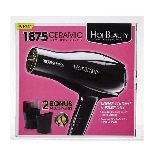 HOT BEAUTY CERAMIC 1875 STYLER UPGRADE #HBD01N