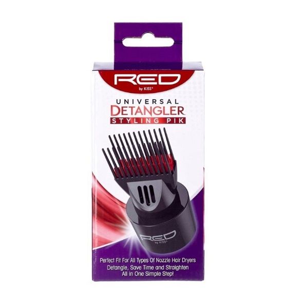 RED BY KISS UNIVERSAL DETANGLER STYLING BRUSH PIK #UBPIK01