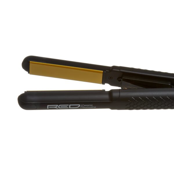 RED 3/4"CERAMIC FLAT IRON #FI075 - Image 2