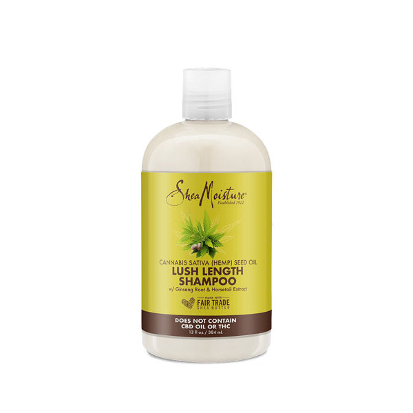 SHEA MOISTURE Cannabis Sativa (hemp) Seed Oil Lush Length Shampoo 13oz