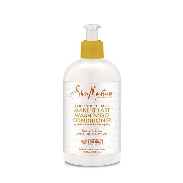 SHEA MOISTURE Coconut Custard Make It Last Wash N' Go Conditioner 13oz