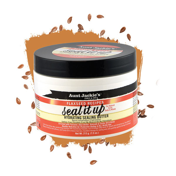 Aunt Jackie's Flaxseed Recipes Seal It Up-Hydrating Sealing Butter 7.5oz