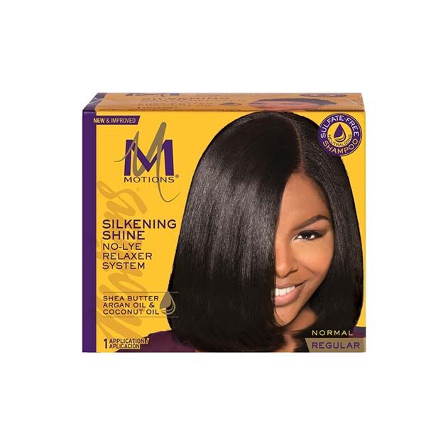 Motions NO-LYE Relaxer System Silkening Shine -Regular / Super