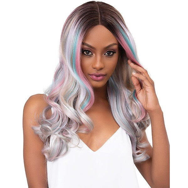 JANET COLLECTION DEEP PART COLOR ME LACE FRONT WIG - LOVELY - Image 2