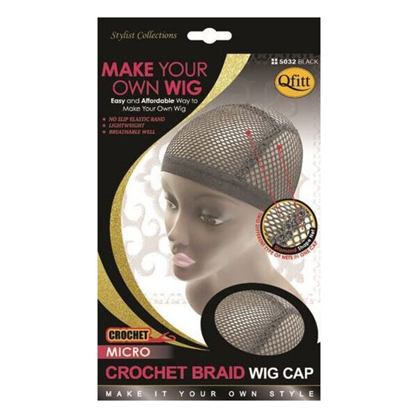 QFITT MAKE YOUR OWN WIG MICRO CROCHET BRAID WIG CAP