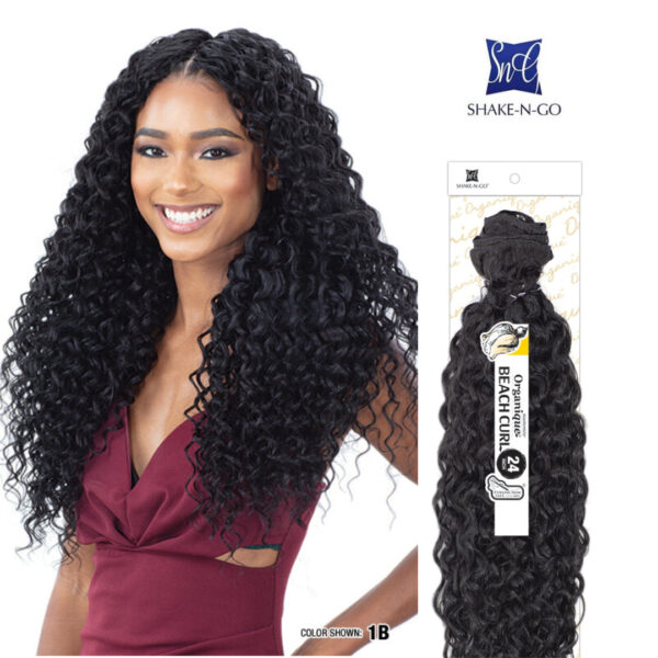 SHAKE-N-GO ORGANIQUE WEAVE BEACH CURL 24"