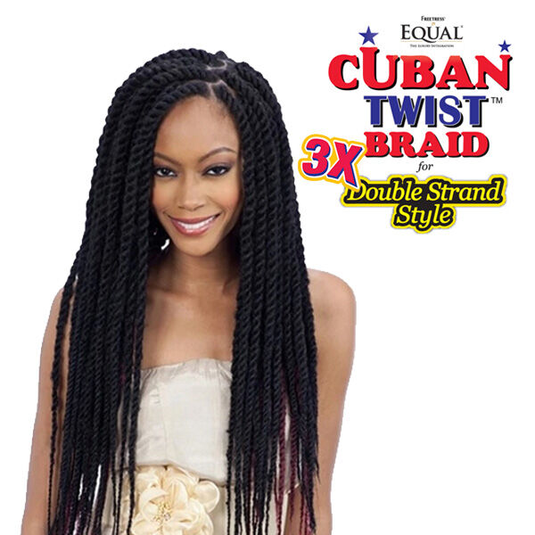 SHAKE-N-GO EQUAL 3X CUBAN TWIST BRAID 24"