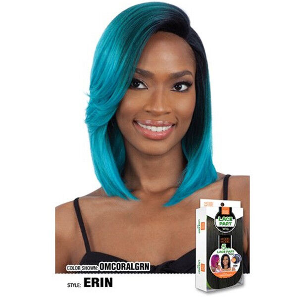 Model Model 5 Inch Center Deep Lace Part Wig - ERIN - Image 5