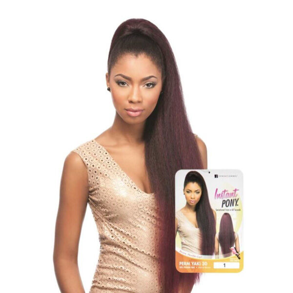 SENSATIONNEL INSTANT PONY - NATURAL PERM YAKI 30"