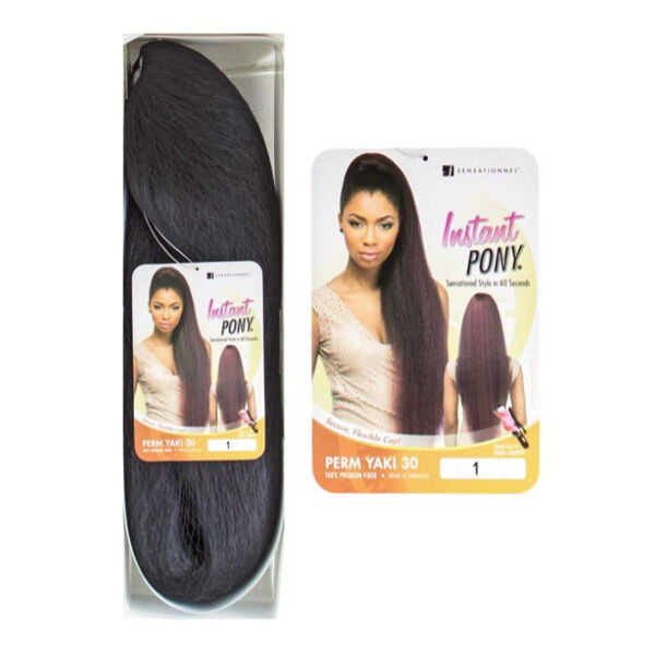 SENSATIONNEL INSTANT PONY - NATURAL PERM YAKI 30" - Image 2