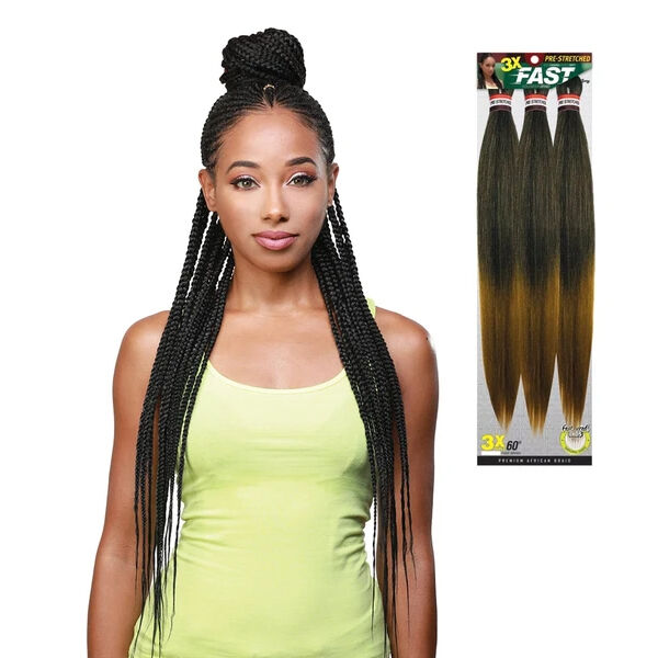 Zury Hollywood FAST Pre-Stretched braid 3X 60"