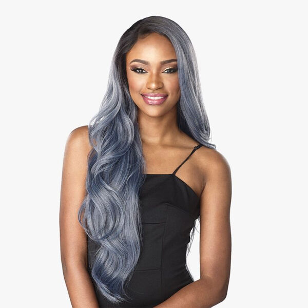 SENSATIONNEL SYNTHETIC EMPRESS DEEP PART LACE FRONT EDGE WIG - CLARISSA - Image 3