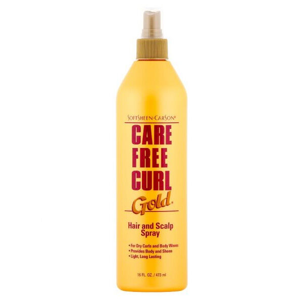 SoftSheen Carson Professional Care Free Curl Gold Hair and Scalp Spray 16oz