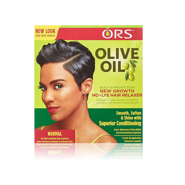 ORS Organic Root Olive Oil Build-In Protection New Growth No-Lye Hair Relaxer