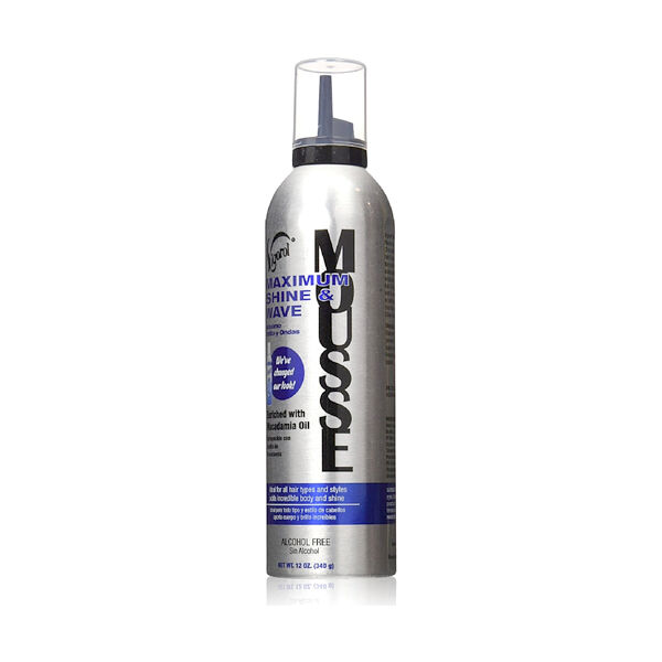 Vigorol Maximum Shine & Wave Mousse 12oz