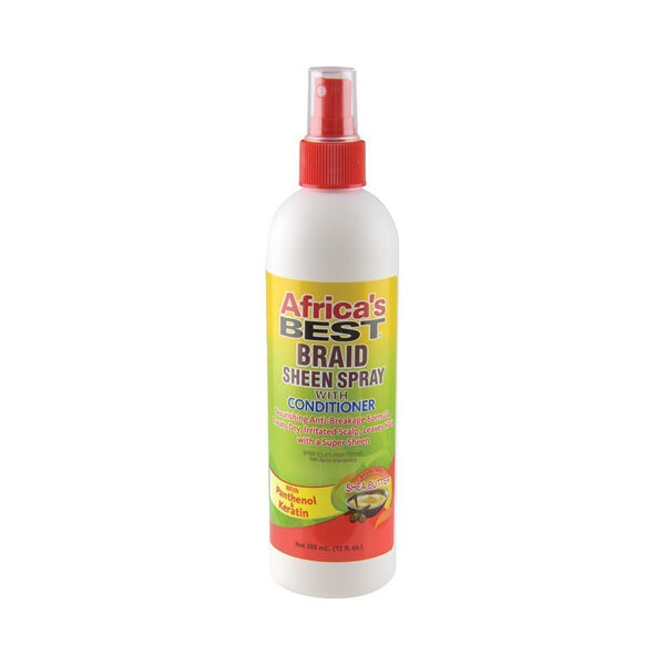 Africa's BEST Braid Sheen Spray with Conditioner 12oz