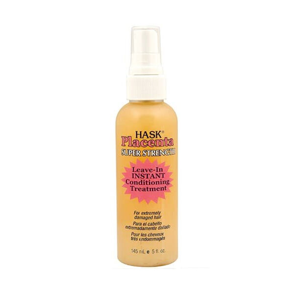 HASK Super Strength Placenta No-Rinse Instant Hair Repair Treatment 5oz