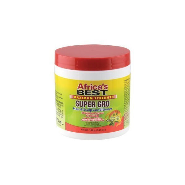 Africa's BEST Maximum Strength Super Gro Hair & Scalp Conditioner 5.25oz