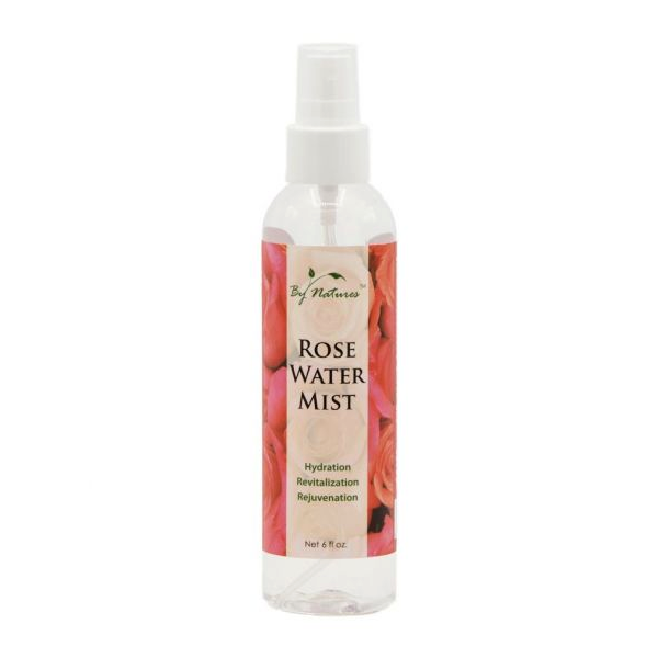 BY NATURES ROSE WATER MIST 6 OZ