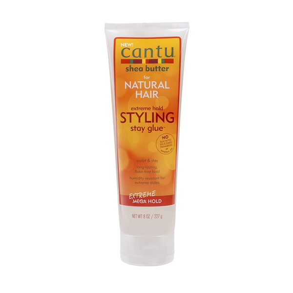 Cantu Shea Butter for Natural Hair Styling Stay Glue Gel 8oz