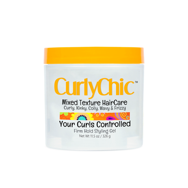 CurlyChic Your Curls Controlled FIRM HOLD STYLING GEL 11.5oz