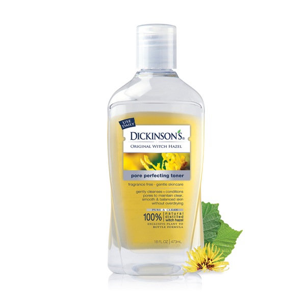 T.N. DICKINSON'S ORIGINAL WITCH HAZEL PORE PERFECTING TONER 8oz