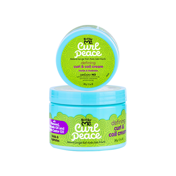 JUST FOR ME CURL PEACE Defining Curl & Coil Cream 12oz