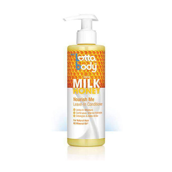 LOTTABODY MILK & HONEY LEAVE-IN CONDITIONER 8oz